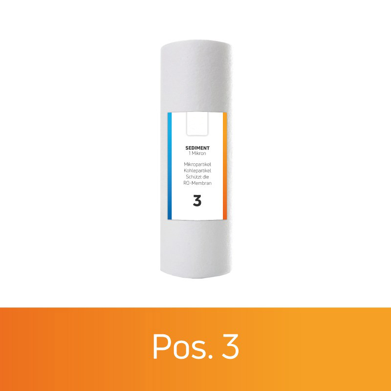 Replacement filter set for the 6-stage AS5000FF with vital filter - 4