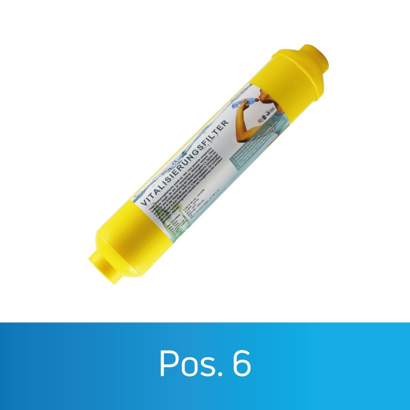 Replacement filter set for the 7-stage AS5000 with vital filters - 6