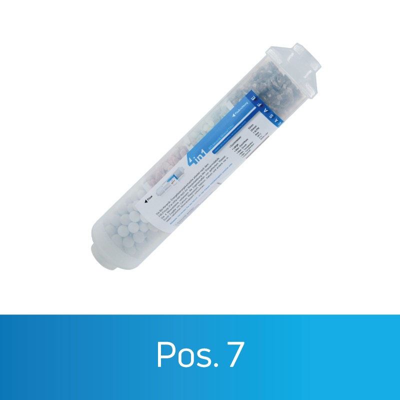 Replacement filter set for the 7-stage AS5000 with vital filters - 7