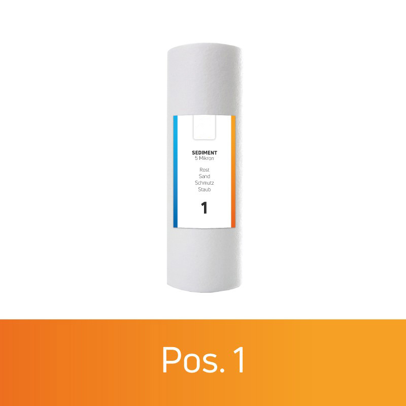 Replacement filter set for the 5-stage AS5000FF - 2